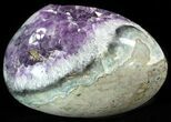Purple Amethyst Crystal Heart - Uruguay #50908-1